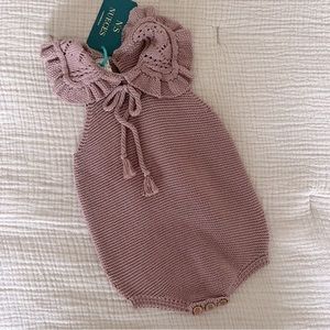 Gorgeous crochet baby one piece